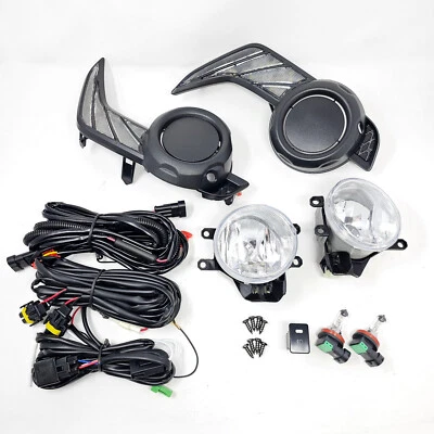 Luz antiniebla LED para Toyota 4Runner 2014-2023 con cables de bisel de señal DRL de doble color Foto 1 de 4