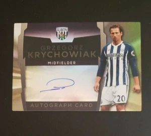 Grzegorz Krychowiak 2016 Auto Topps West Bromwich Albion - Imagen 1 de 2