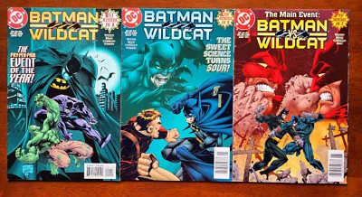 Batman Wildcat #1-3 Set (1997 DC) VG Newsstand - Image 1 of 2