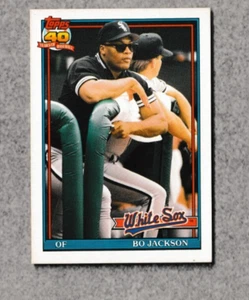 1991 Topps Traded #58T BO JACKSON Royals Raiders White Sox Auburn MINT - Picture 1 of 2