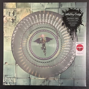 MOTLEY CRUE DR. FEELGOOD 35TH ANNIVERSARY ZOETROPE TARGET VINYL NEW - Imagen 1 de 4