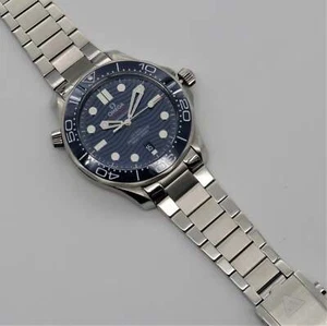 Contemporary Flat Link Bracelet for post-2018 Omega Seamaster - Picture 1 of 10