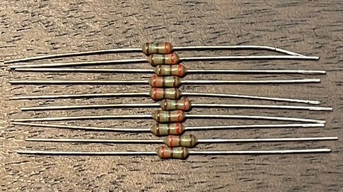 10 pcs of Stackpole 150 Ohm Carbon Film Resistor 1/4W 2% Axial USA Fast ...