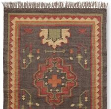 Geometric Design Area Rugs Hand Tufted Wool Cotton Carpets Livingroom Indian Mat