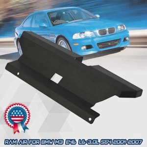 CNC Dynamic Cold Air Intake Scoop For BMW E46 323i 328i 330i 330Ci 325i 325xi M3 - Picture 1 of 13