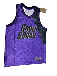 Nike Lebron x Space Jam Basketball Trikot Lila Schwarz Herren Gr. L DJ3872-560 - Bild 1 von 11