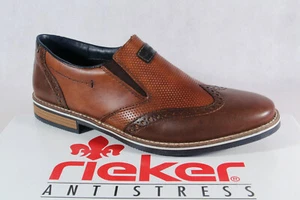 Rieker Slipper Half Shoes Lace-up Sneakers Brown 13560 NEW!! - Picture 1 of 8