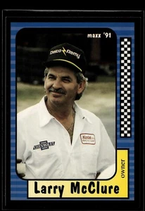1991 Maxx #81 Larry McClure (NM)(RAC) - Picture 1 of 2