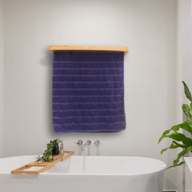 HomeZom - Toalleros de Baño Sin Taladro, 23 cm, Acero Inoxidable SUS304, Toallero Adhesivo, Toalleros de Baño con Cuelga fácil, Colgador Toalla Baño  Adhesivo para Toallas Medianas