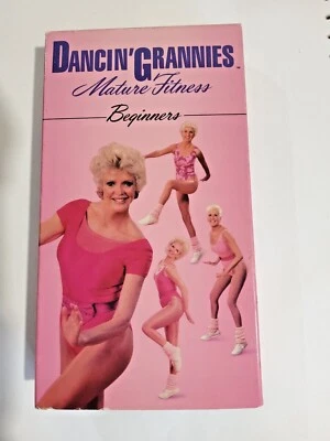 Dancin Grannies Mature Fitness Beginners VHS VCR Video Tape Exercise 1989 - Image 1 of 2