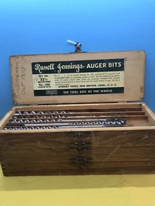 Rare Vintage 1953 STANLEY RUSSELL JENNINGS AUGER 32 1/2 #100 Bits # 21-77 - Picture 1 of 11