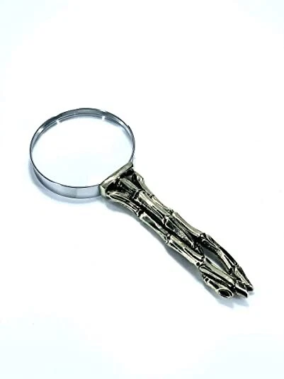 LENTE DI INGRANDIMENTO BAMBÙ IN BRONZOBIANCO  GIOVANNI RASPINI B0580 - Immagine 1 di 1