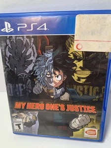 My Hero One's Justice PlayStation 4 PS4 Spiel Bandai Namco Anime Fighting Gebraucht - Bild 1 von 4