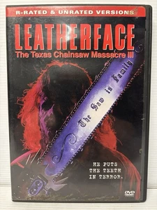 Leatherface: The Texas Chainsaw Massacre III DVD Unrated Version - Picture 1 of 7