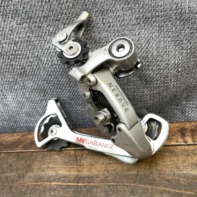 Vintage Shimano Nexave Rear Derailleur RAPID RISE RD-T400 Megarange RR Long 34T - Image 1 of 4