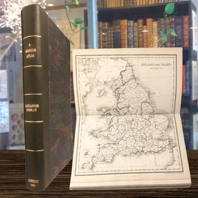 A Modern Atlas by Alexander Findlay Fourth Edition, 1850 - Image 1 of 4