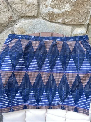 Falda para mujer NAF NAF talla 42, mini estampado geométrico Foto 1 de 4