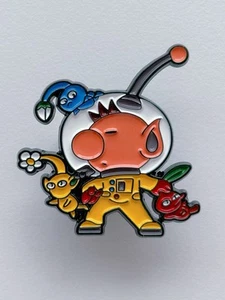 Pikmin Figure Red Yellow Blue Pin - Picture 1 of 2