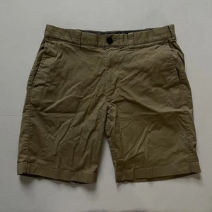 J CREW Shorts Herren 31 hellbraun khaki Stretch vorne flach 9" Chino braun - Bild 1 von 7