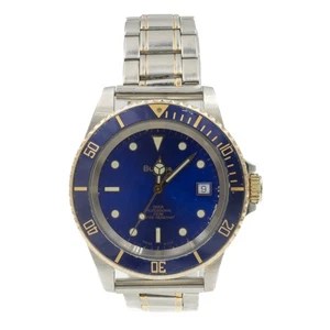 Orologio BULOVA Diver Professional carica automatica ETA 2824-2 Acciaio Uomo ... - Foto 1 di 6