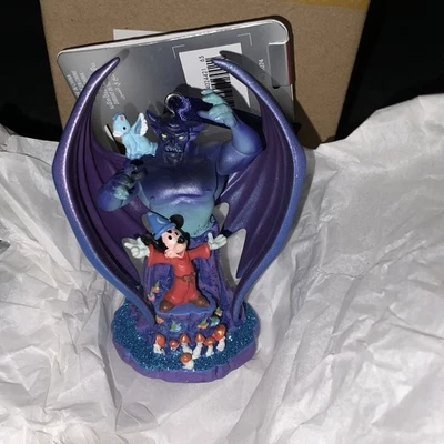 Disney Sketchbook FANTASIA SORCERER MICKEY & CHERNABOG 2021 Ornament BNWT / BNIB - Image 1 of 4
