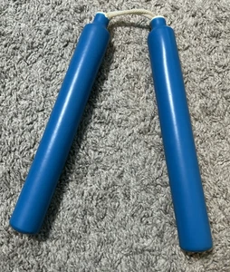Nunchuck Nunchuck Nunchucks Nunchucks Taekwondo in Schiuma Imbottita Blu - Foto 1 di 3