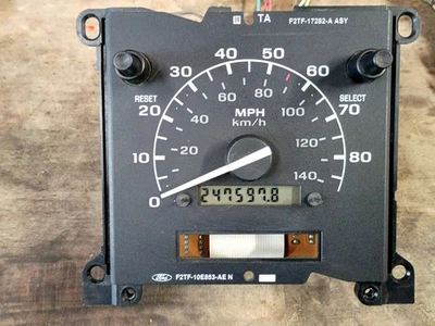 92-97 Speedometer 247K Miles Ford F150 F250 F350 Bronco OEM - Image 1 of 4