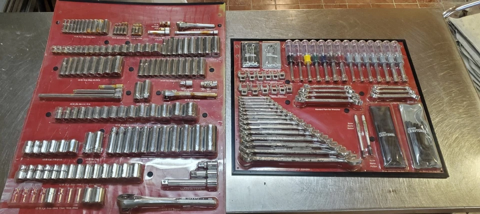 Expositor de tienda Craftsman #33396 para 475 PC MTS #33256 ver descripción montaje en pared Foto 1 de 4