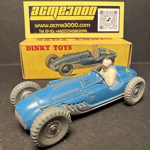 1954-62 Dinky Toys - 230 23k TALBOT LAGO RACING CAR - Blue - Original Box - Picture 1 of 18