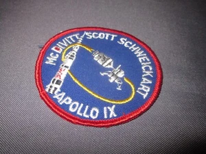 PARCHE Vintage APOLLO IX 9 McDivitt Scott Schweickart - Imagen 1 de 3