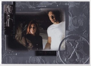 X-Files: Tarjeta paralela Connections XC63 - Cigarette-Smoking Man & Mulder - Imagen 1 de 2