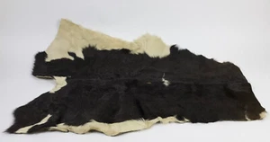 Vintage Hair-On Cowhide Rug Remnant  - Picture 1 of 4