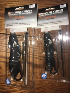 2 Savage Gear 300=Rad Rat=30cm=2 BLACK Floating Or Diving Fishing Lure - Picture 1 of 1