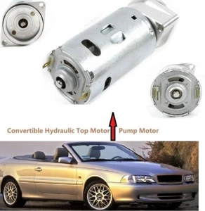 Convertible Top Roof Hydraulic Pump Motor & Bracket for 1998-2005 Volvo C70 - Foto 1 di 13
