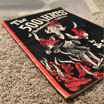 Vintage 1966 Paperback Dr. Seuss THE 500 Hats of Bartholomew Cubbins - Image 1 of 4
