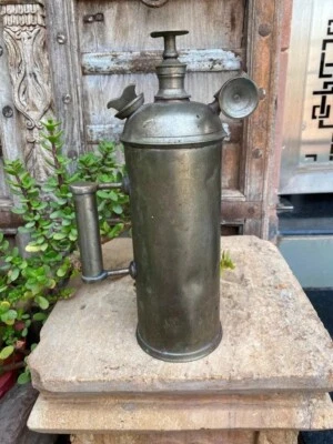 Antique Old Original Hand Forged Brass Plated Water Liquid Sprayer - Image 1 of 4