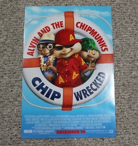 Alvin and the Chipmunks Chip Wrecked  19 3/4" x  13  1/2" - Picture 1 of 3