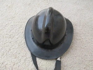 Vintage Las Vegas Fire Department Black Fire Helmet - Picture 1 of 8