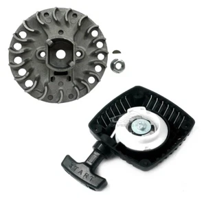 Pull Start and Flywheel For 23cc-36cc Fit 1/5 HPI BAJA LOSI GOPED REDCAT - Picture 1 of 2