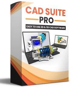 3D 2D CAD diseño asistido por computadora aplicación de software completo para Windows y Mac - Imagen 1 de 1