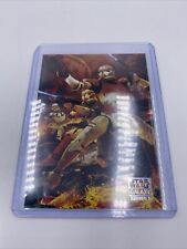 2010 Topps Star Wars Galaxy Series 5 Unleashed Clone Trooper s #77