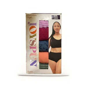 JOYSPUN..BRAND NEW IN BOX..Womens 6 pair Seamless Brief underwear, size XXL - Picture 1 of 2