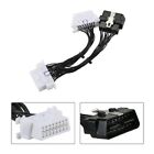 15cm One Male To Two Extension Cable 16 Pin OBD2 Harness  Car Accessory