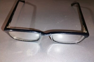 Rochester 145Mm Shiny Black Rectangle Eyeglasses Frames - Picture 1 of 3