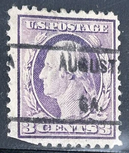 Augusta, Georgia Precancel On A Three Cent Stamp George Washington - Picture 1 of 1