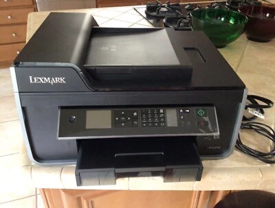Lexmark Pro715 All-In-One Wireless Color Inkjet Printer/Scan/Copy/Fax - AS IS - Image 1 of 4