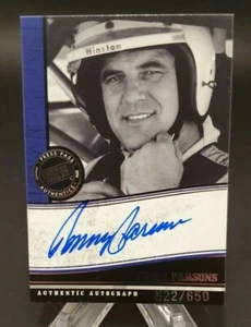 2006 Press Pass Legends Autographs Blue #12 Benny Parsons 522/650 - Picture 1 of 2