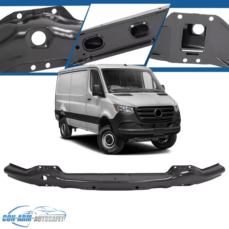 Bumper Reinforcement For Mercedes Benz Sprinter 2500/ 3500 2010-2024 Steel Foto 1 de 4