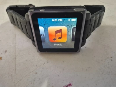 Apple iPod nano 6ta Generación (16 GB) con Correa de Metal Visión Hexagonal ¡Muy Raro! Foto 1 de 4