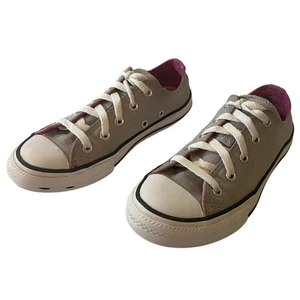 Sneakers Converse All Star bambino grigio e rosa taglia 1 - Foto 1 di 8